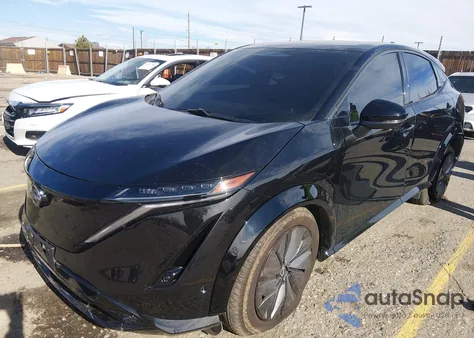 2024 Nissan Ariya Platinum+ z USA, uszkodzony, nr VIN JN1DF0CD6RM742104